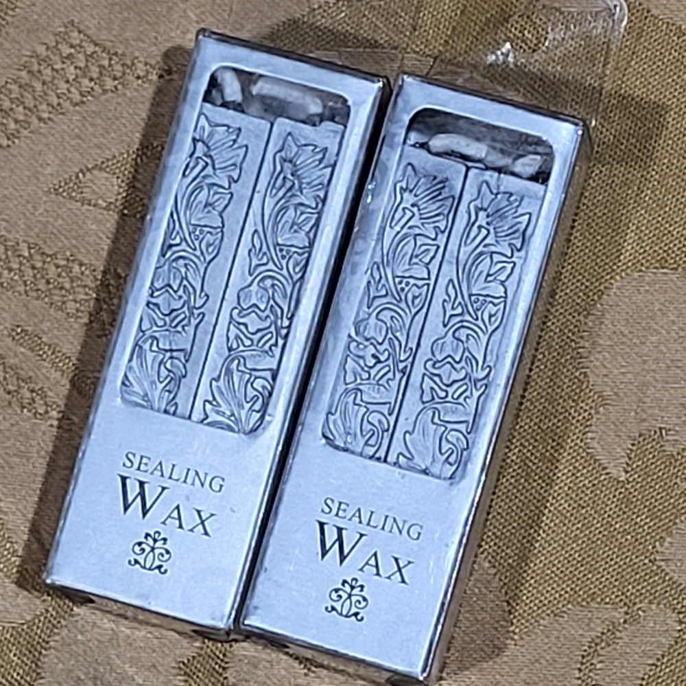 Silver Metallic Sealing Wax Gartner 2 packages